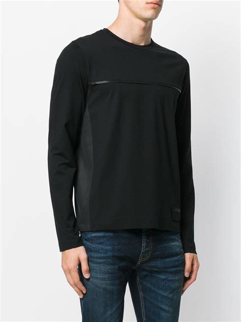 schwarzer sweater herren prada|Mens Prada Sweaters .